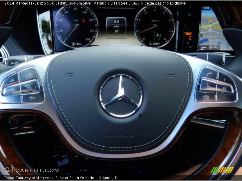  2014 S 550 Sedan Steering Wheel