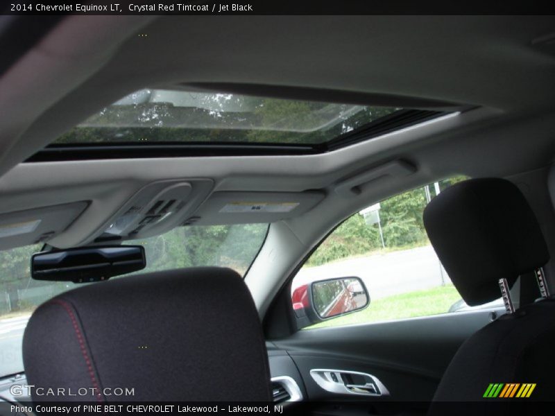 Crystal Red Tintcoat / Jet Black 2014 Chevrolet Equinox LT