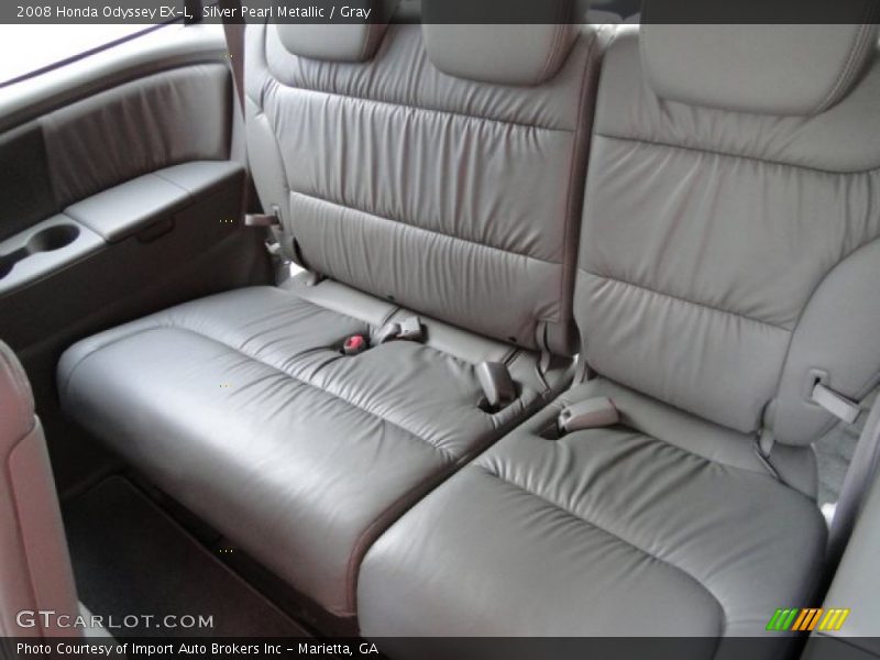 Silver Pearl Metallic / Gray 2008 Honda Odyssey EX-L