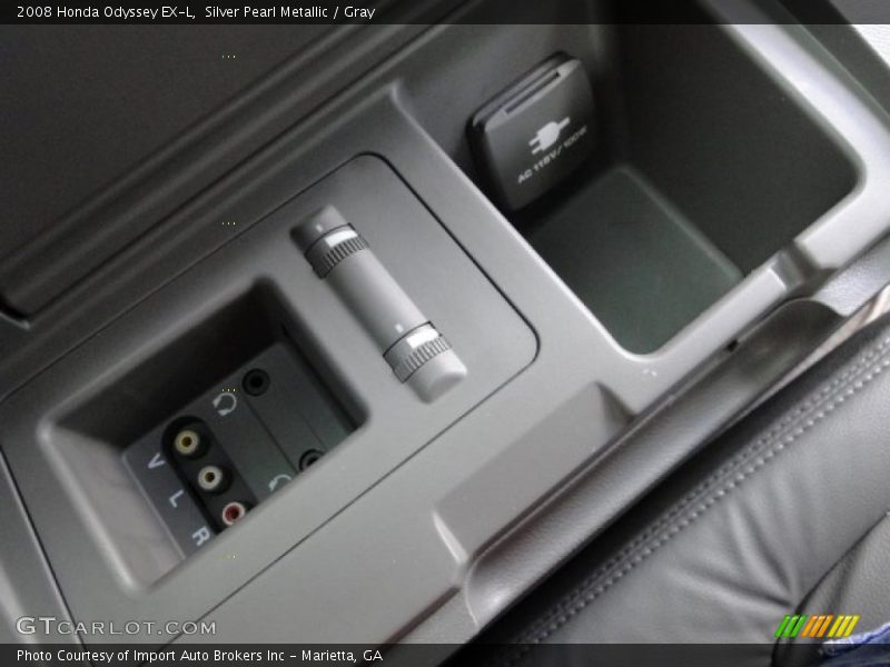 Silver Pearl Metallic / Gray 2008 Honda Odyssey EX-L