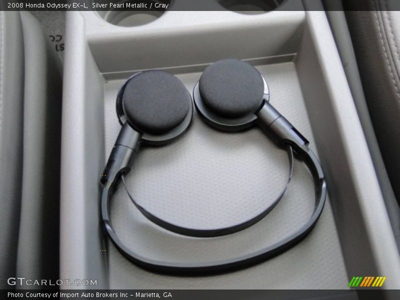 Silver Pearl Metallic / Gray 2008 Honda Odyssey EX-L