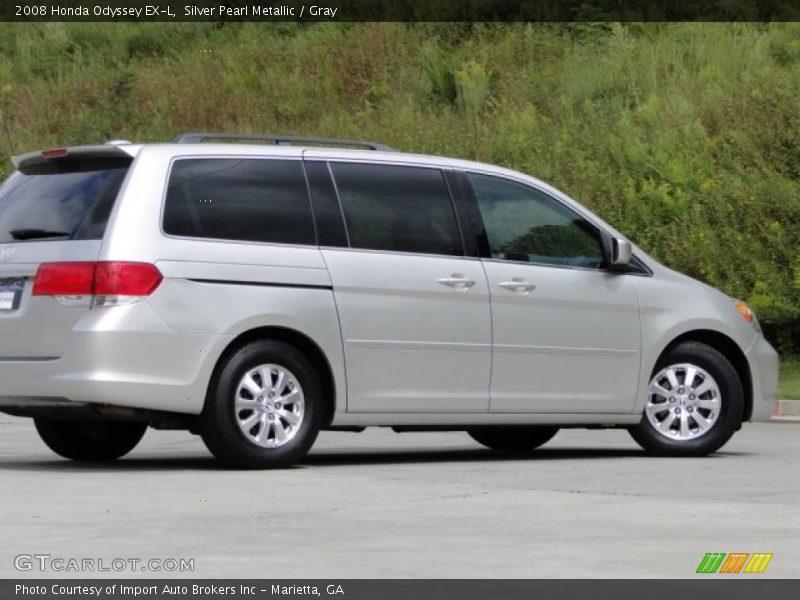 Silver Pearl Metallic / Gray 2008 Honda Odyssey EX-L