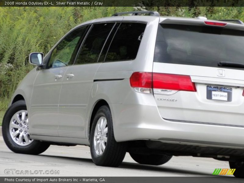Silver Pearl Metallic / Gray 2008 Honda Odyssey EX-L