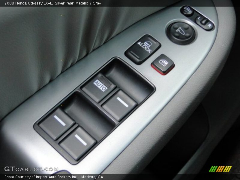 Silver Pearl Metallic / Gray 2008 Honda Odyssey EX-L