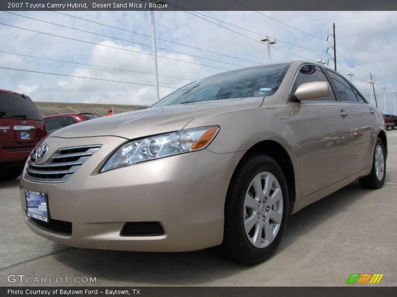Desert Sand Mica / Bisque 2007 Toyota Camry Hybrid