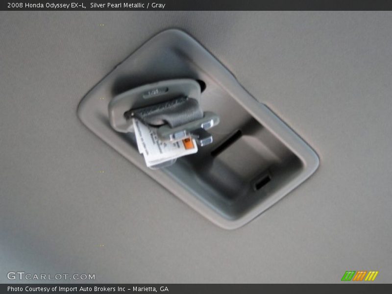 Silver Pearl Metallic / Gray 2008 Honda Odyssey EX-L