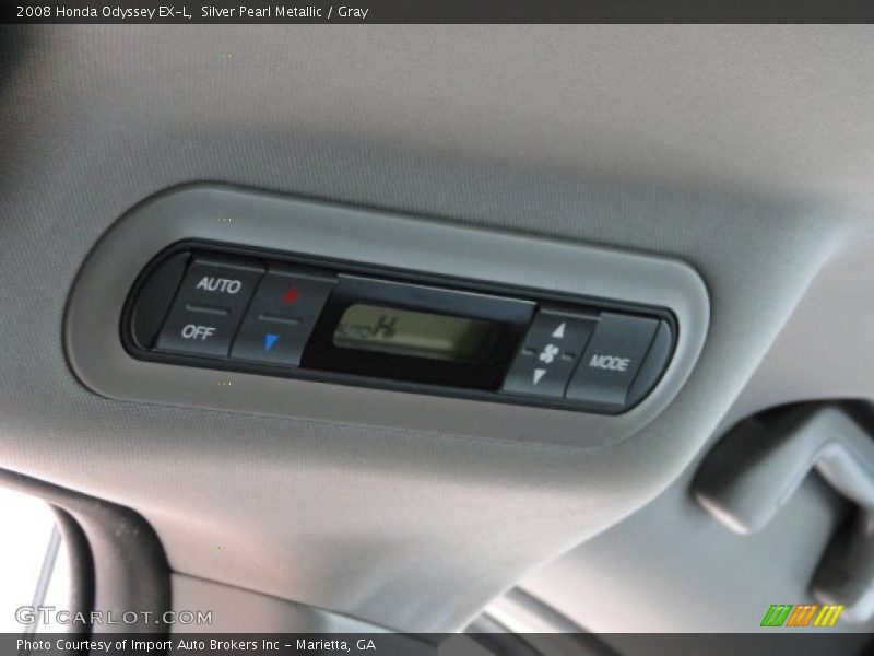Silver Pearl Metallic / Gray 2008 Honda Odyssey EX-L