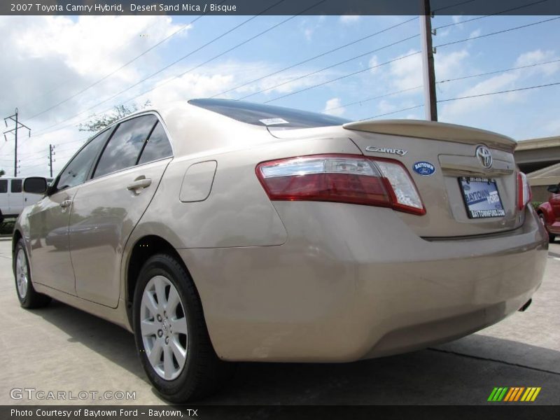Desert Sand Mica / Bisque 2007 Toyota Camry Hybrid