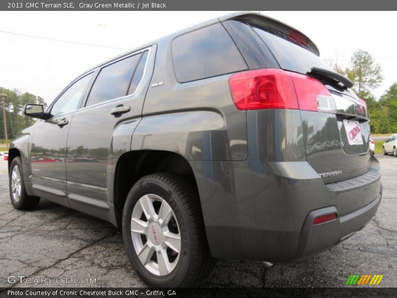 Gray Green Metallic / Jet Black 2013 GMC Terrain SLE