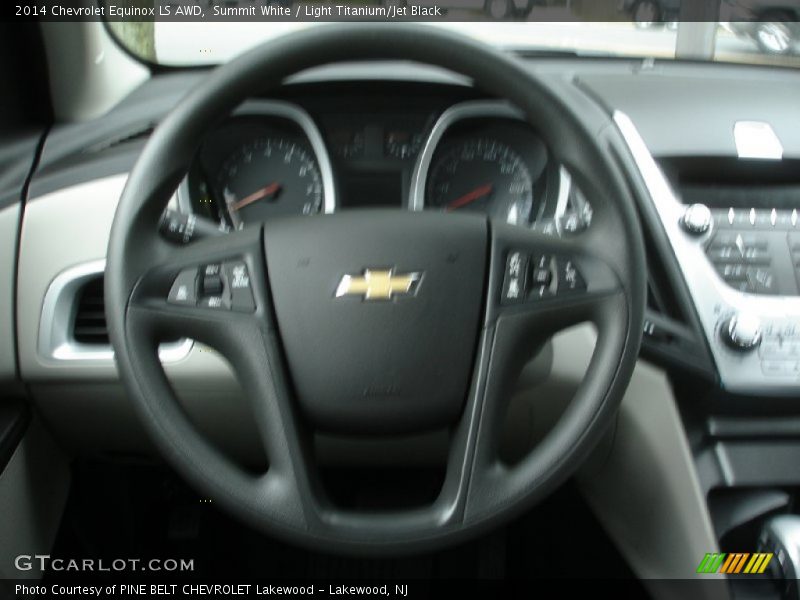 Summit White / Light Titanium/Jet Black 2014 Chevrolet Equinox LS AWD