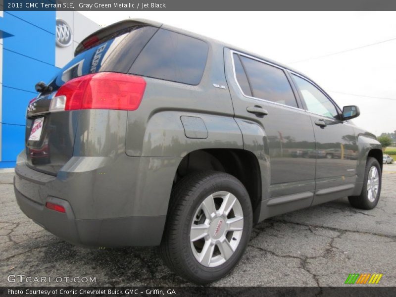 Gray Green Metallic / Jet Black 2013 GMC Terrain SLE