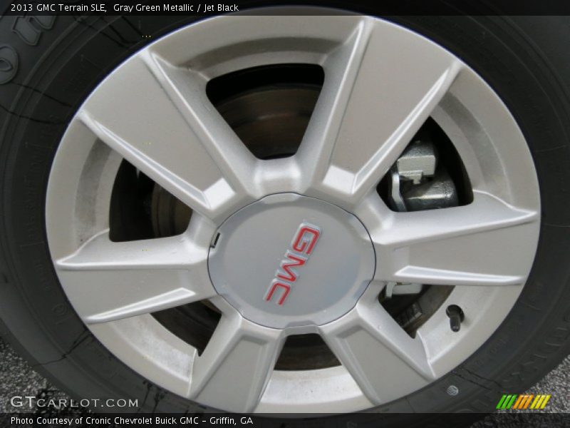 Gray Green Metallic / Jet Black 2013 GMC Terrain SLE
