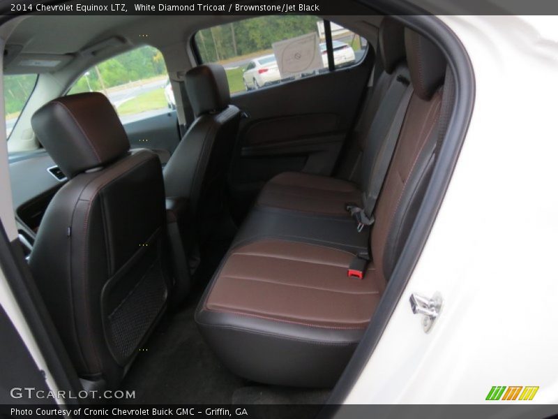 White Diamond Tricoat / Brownstone/Jet Black 2014 Chevrolet Equinox LTZ