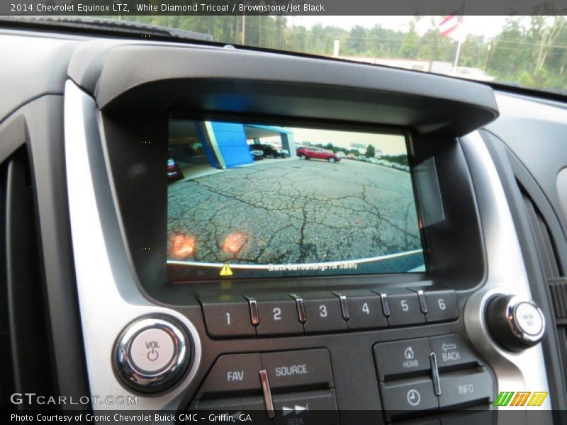 White Diamond Tricoat / Brownstone/Jet Black 2014 Chevrolet Equinox LTZ