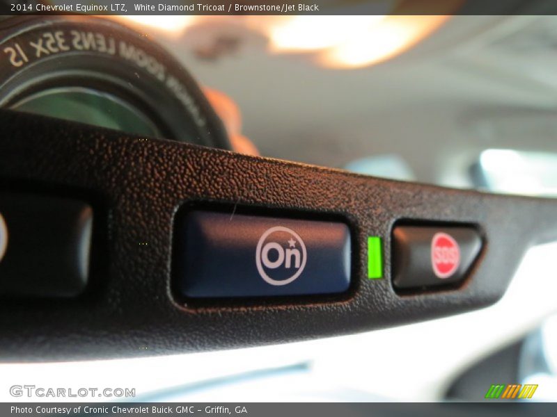 White Diamond Tricoat / Brownstone/Jet Black 2014 Chevrolet Equinox LTZ