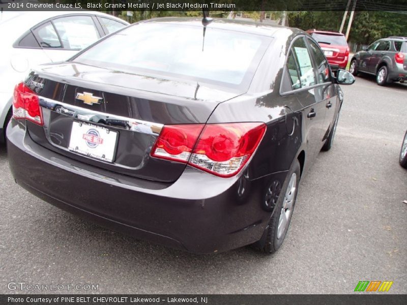 Black Granite Metallic / Jet Black/Medium Titanium 2014 Chevrolet Cruze LS