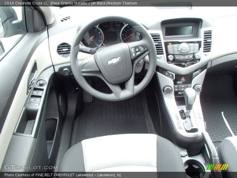 Black Granite Metallic / Jet Black/Medium Titanium 2014 Chevrolet Cruze LS