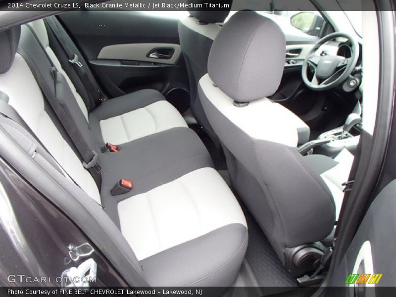 Black Granite Metallic / Jet Black/Medium Titanium 2014 Chevrolet Cruze LS