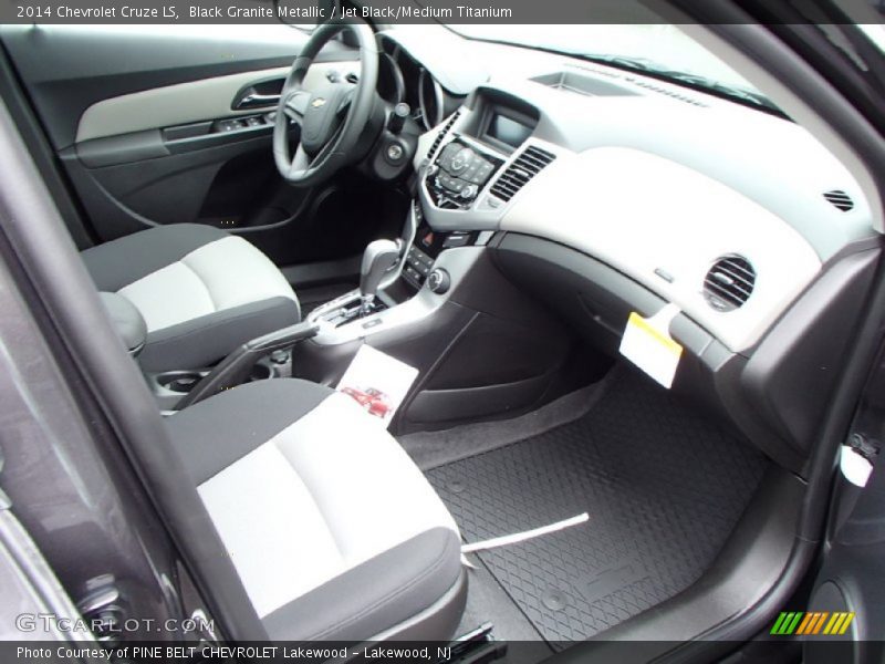 Black Granite Metallic / Jet Black/Medium Titanium 2014 Chevrolet Cruze LS