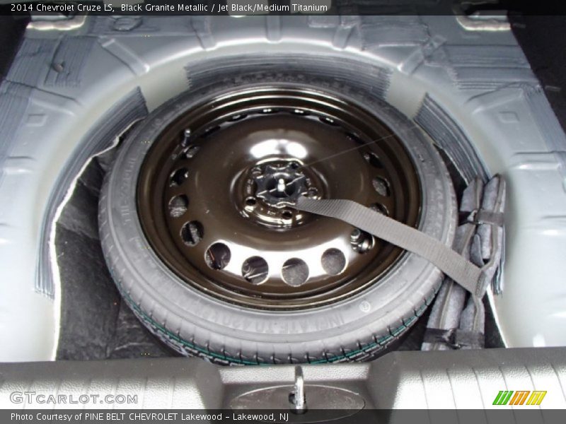Black Granite Metallic / Jet Black/Medium Titanium 2014 Chevrolet Cruze LS
