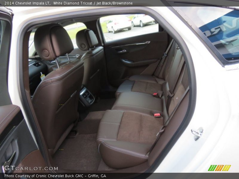 White Diamond Tricoat / Jet Black/Brownstone 2014 Chevrolet Impala LT