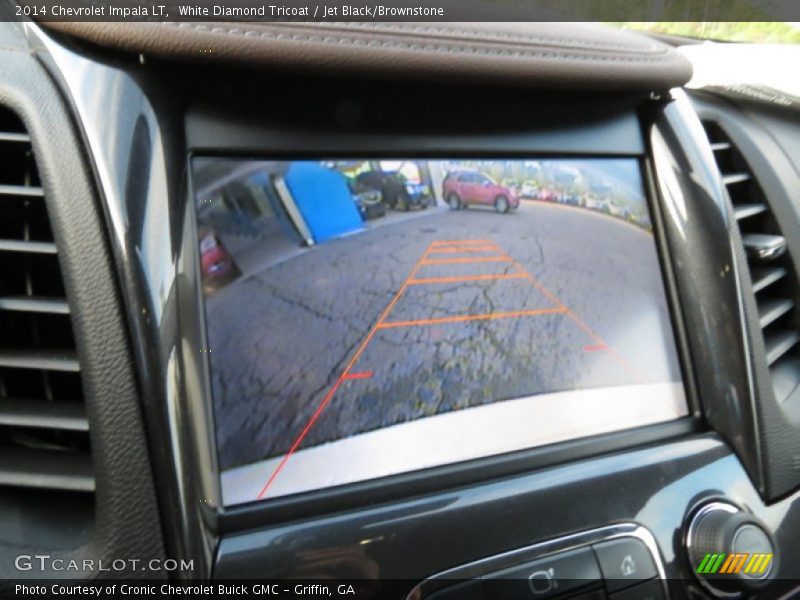 White Diamond Tricoat / Jet Black/Brownstone 2014 Chevrolet Impala LT