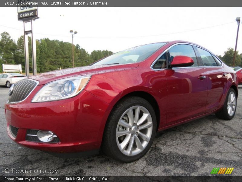 Crystal Red Tintcoat / Cashmere 2013 Buick Verano FWD