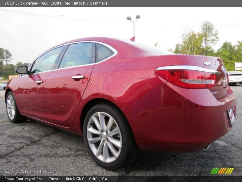 Crystal Red Tintcoat / Cashmere 2013 Buick Verano FWD