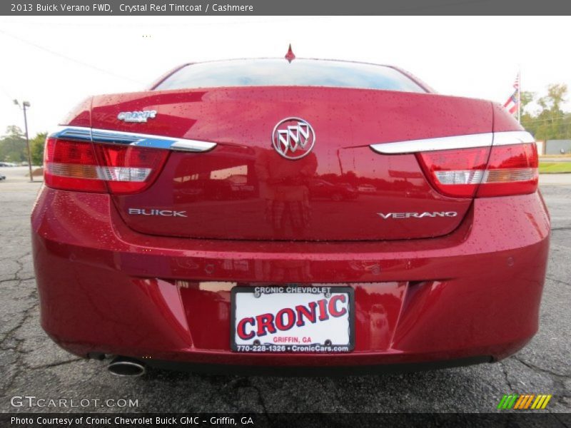 Crystal Red Tintcoat / Cashmere 2013 Buick Verano FWD