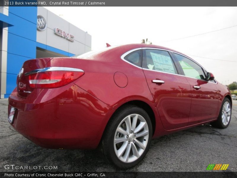 Crystal Red Tintcoat / Cashmere 2013 Buick Verano FWD