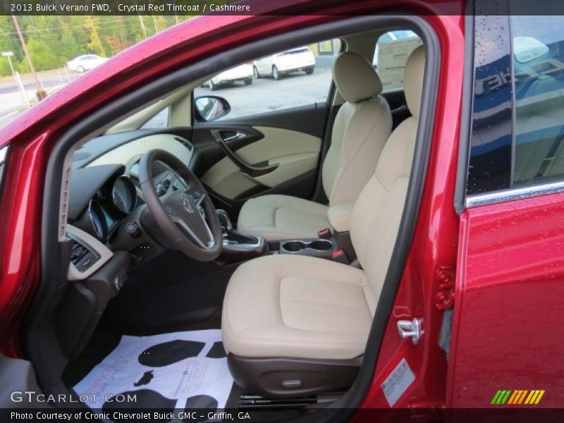 Crystal Red Tintcoat / Cashmere 2013 Buick Verano FWD