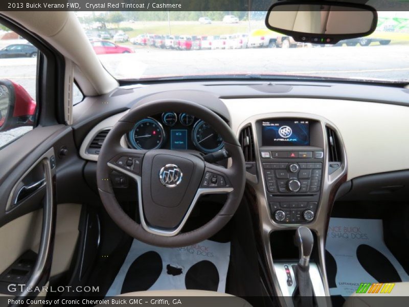 Crystal Red Tintcoat / Cashmere 2013 Buick Verano FWD