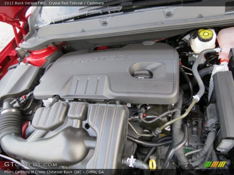 Crystal Red Tintcoat / Cashmere 2013 Buick Verano FWD