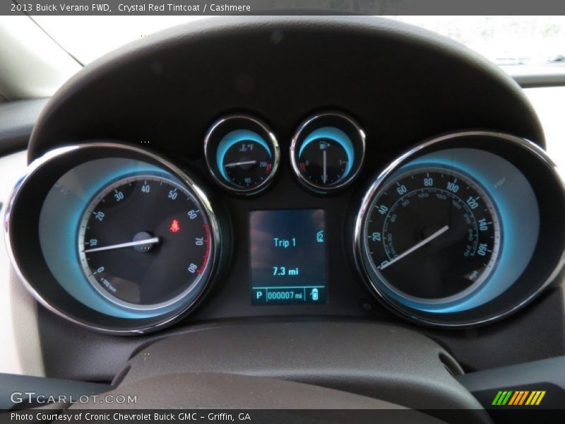 Crystal Red Tintcoat / Cashmere 2013 Buick Verano FWD