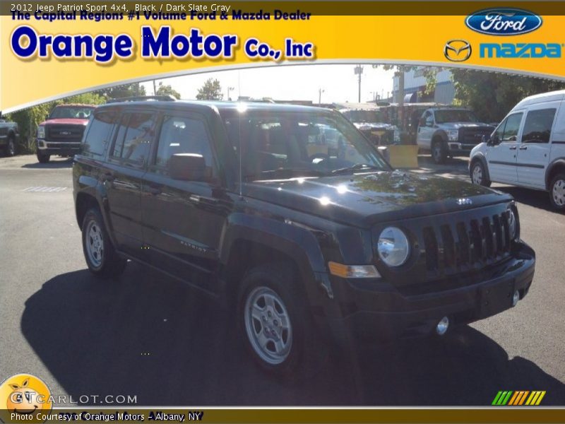 Black / Dark Slate Gray 2012 Jeep Patriot Sport 4x4