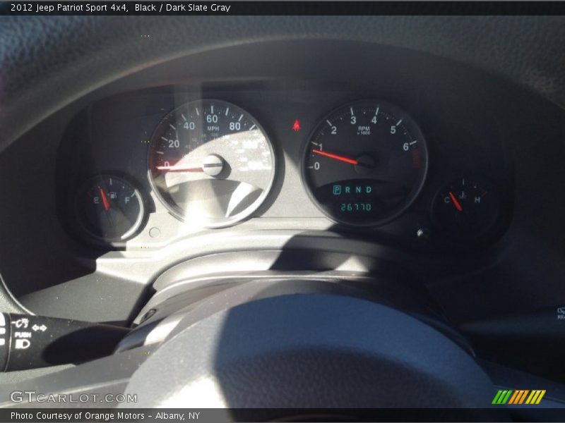 Black / Dark Slate Gray 2012 Jeep Patriot Sport 4x4