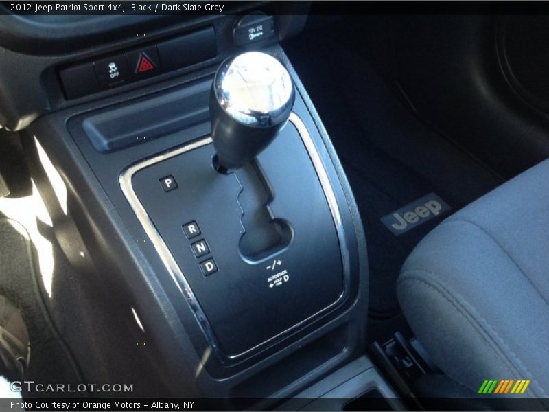 Black / Dark Slate Gray 2012 Jeep Patriot Sport 4x4