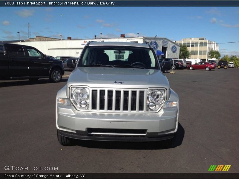 Bright Silver Metallic / Dark Slate Gray 2008 Jeep Patriot Sport