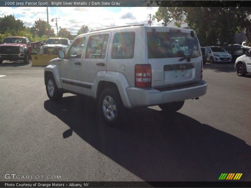 Bright Silver Metallic / Dark Slate Gray 2008 Jeep Patriot Sport