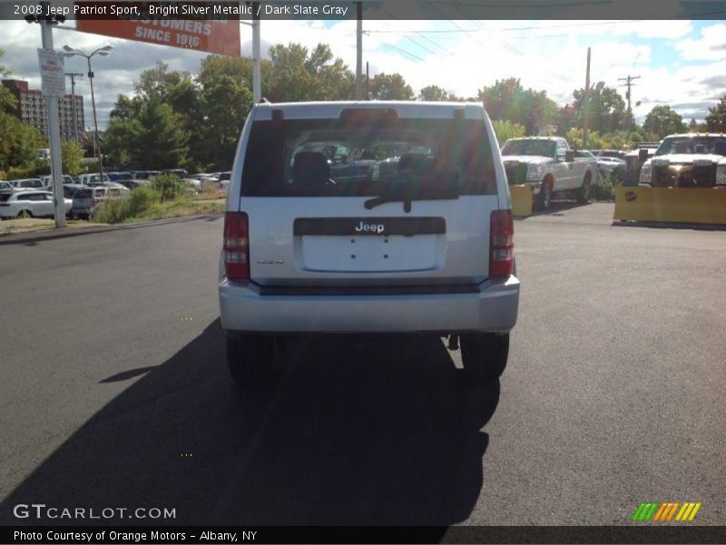 Bright Silver Metallic / Dark Slate Gray 2008 Jeep Patriot Sport