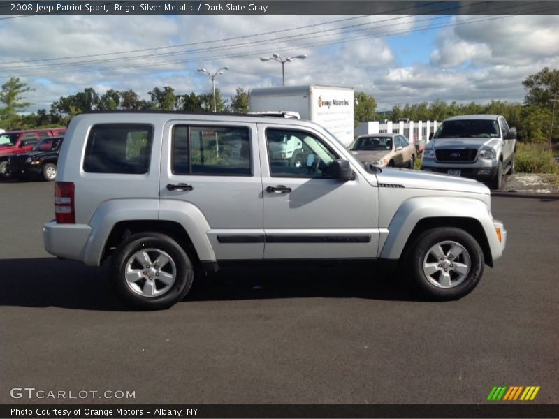 Bright Silver Metallic / Dark Slate Gray 2008 Jeep Patriot Sport