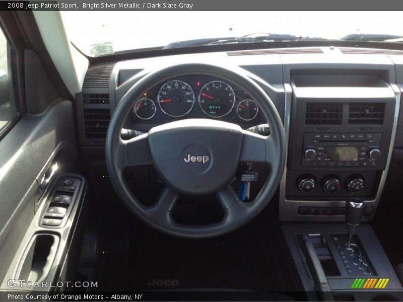 Bright Silver Metallic / Dark Slate Gray 2008 Jeep Patriot Sport