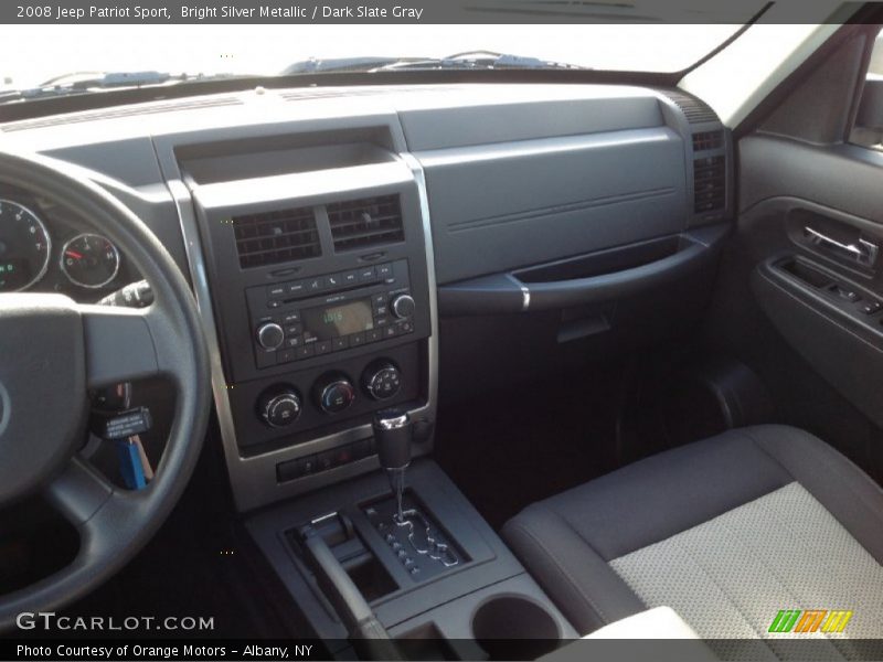 Bright Silver Metallic / Dark Slate Gray 2008 Jeep Patriot Sport