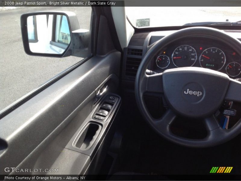 Bright Silver Metallic / Dark Slate Gray 2008 Jeep Patriot Sport