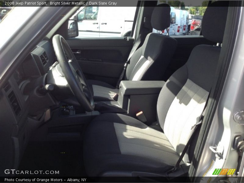 Bright Silver Metallic / Dark Slate Gray 2008 Jeep Patriot Sport