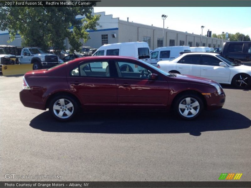 Redfire Metallic / Camel 2007 Ford Fusion SE