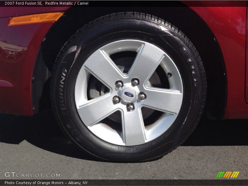 Redfire Metallic / Camel 2007 Ford Fusion SE