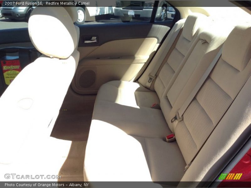 Redfire Metallic / Camel 2007 Ford Fusion SE
