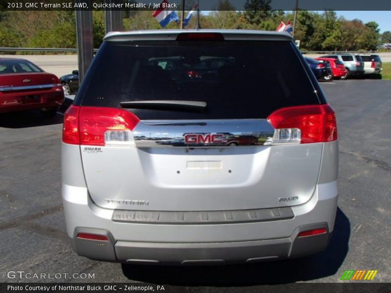 Quicksilver Metallic / Jet Black 2013 GMC Terrain SLE AWD