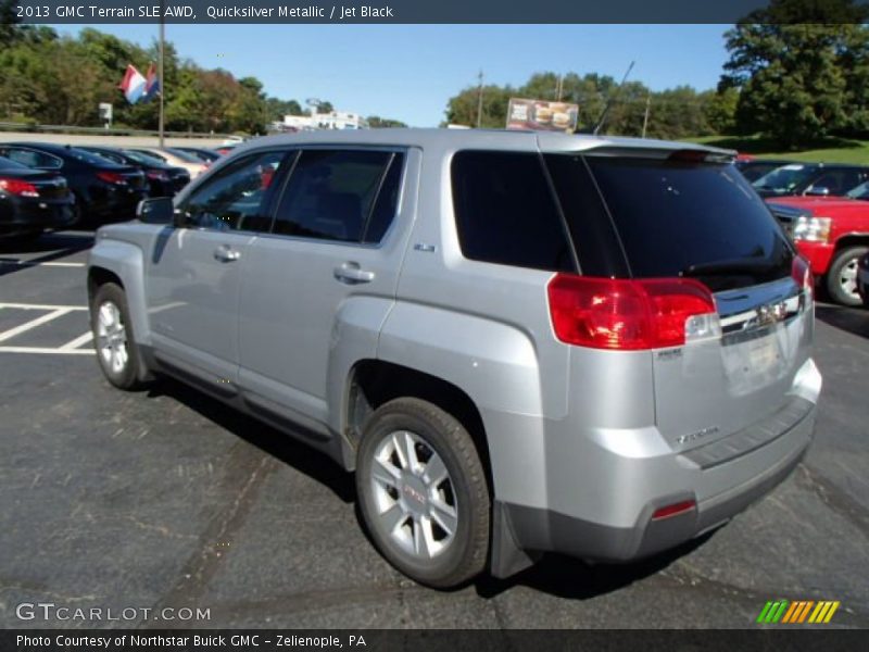 Quicksilver Metallic / Jet Black 2013 GMC Terrain SLE AWD